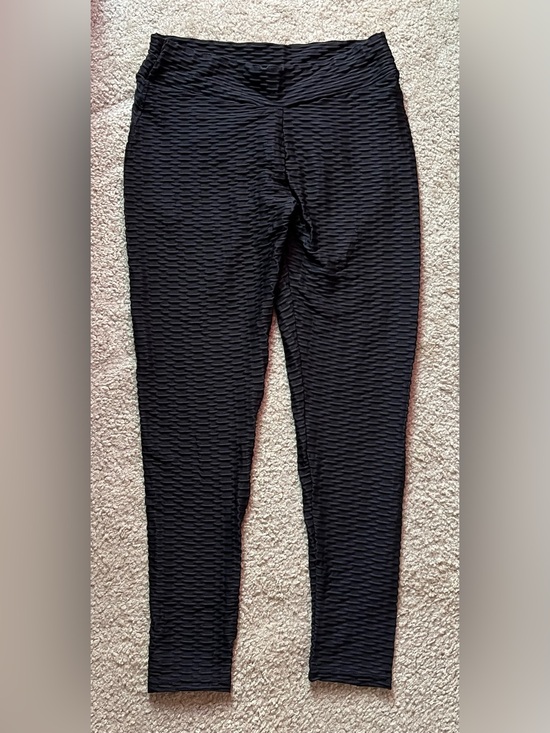 Pants - TikTok Viral Honeycomb Textured Scrunch Butt Leggings